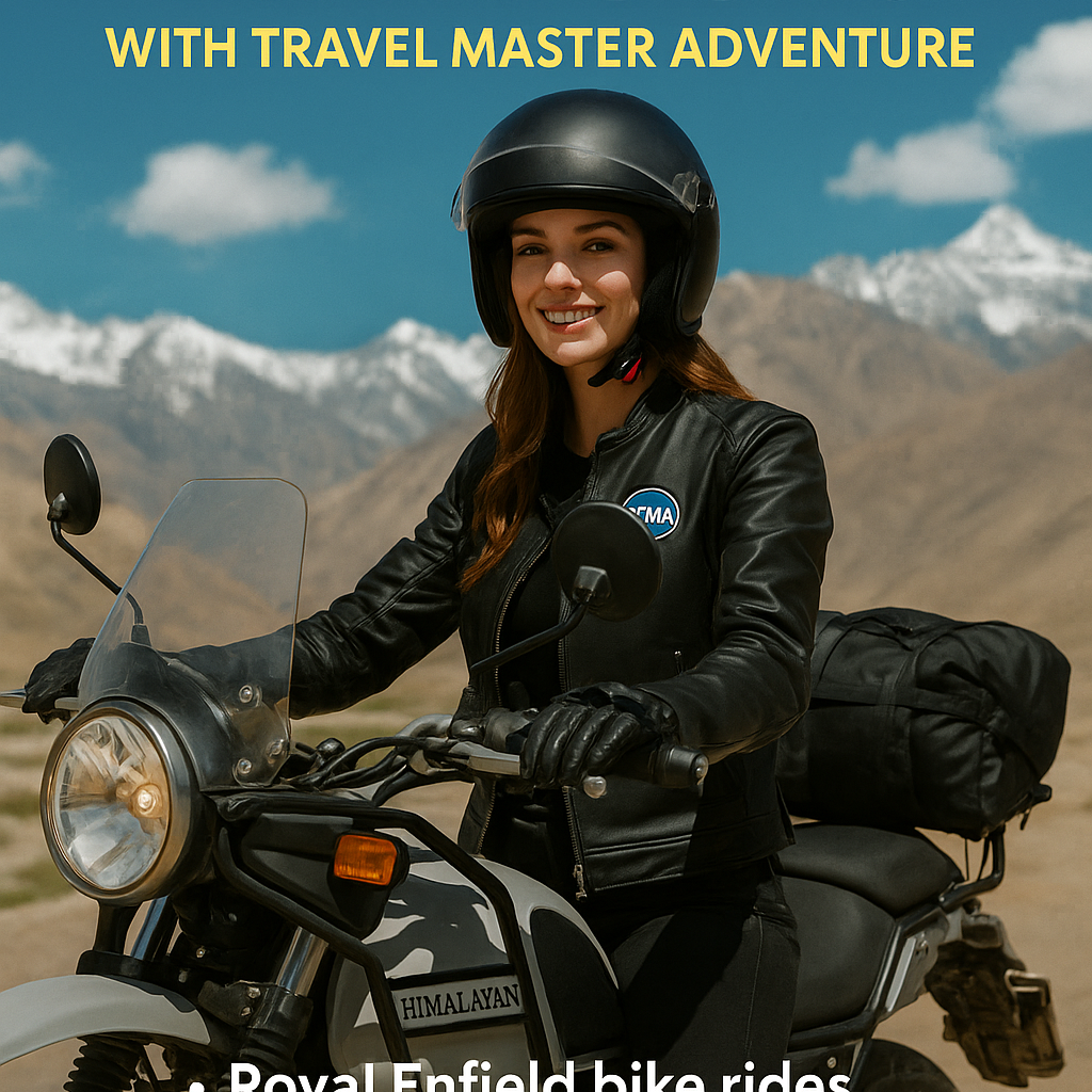 Spiti bike tours with Travel Master Adventure – Royal Enfield rides, Himalayan landscapes, and expert guides.
