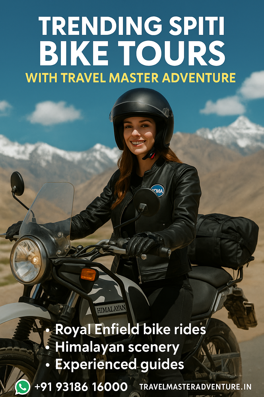 Spiti Bike Tours with Travel Master Adventure