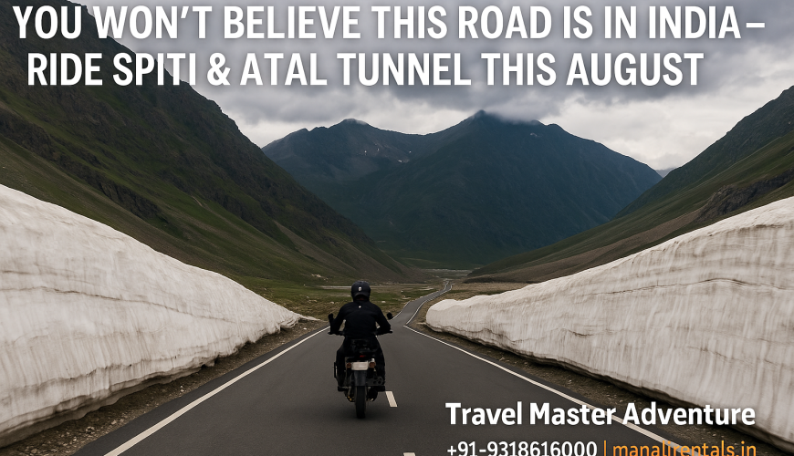 You Won’t Believe This Road Is in India – Ride Spiti, Atal Tunnel & Rohtang
