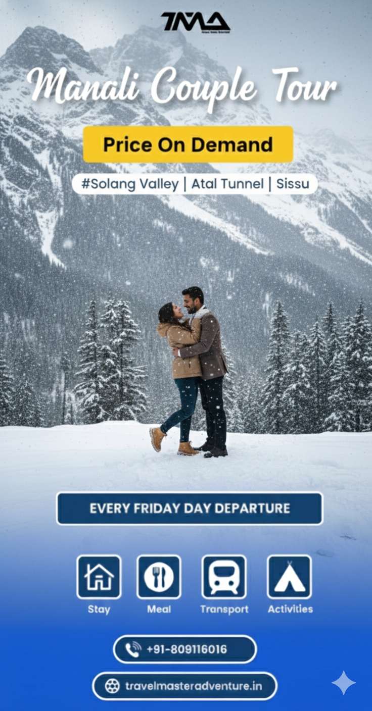 Shimla Manali Honeymoon Package – A Romantic 5-Day Escape