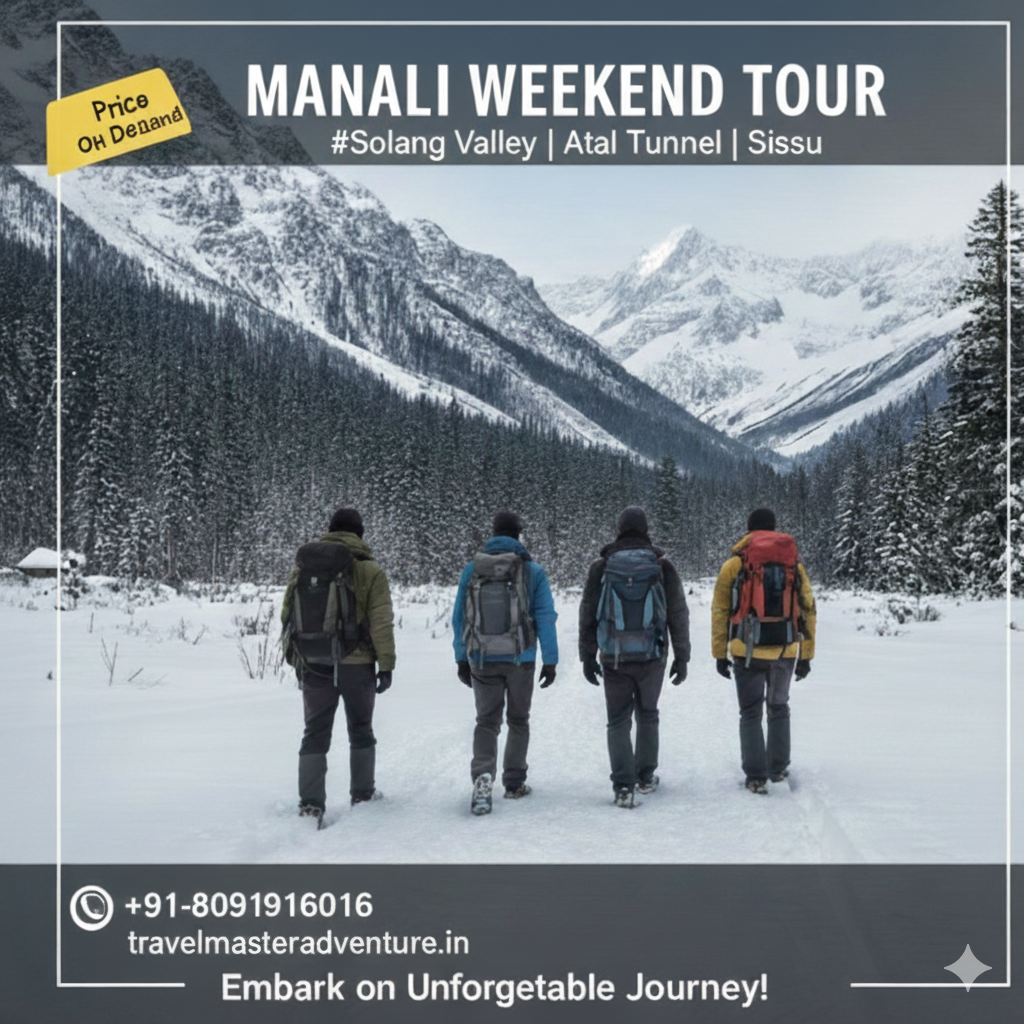 Manali Weekend Getaway 2 Nights 3 Days – Complete Package by TMA