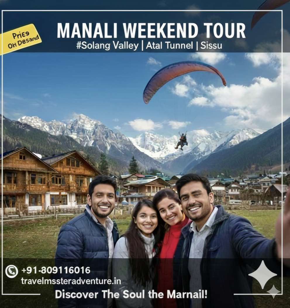 Manali Bike Tour 3 Nights 4 Days – Snow, Adventure & Valley Rides by TMA